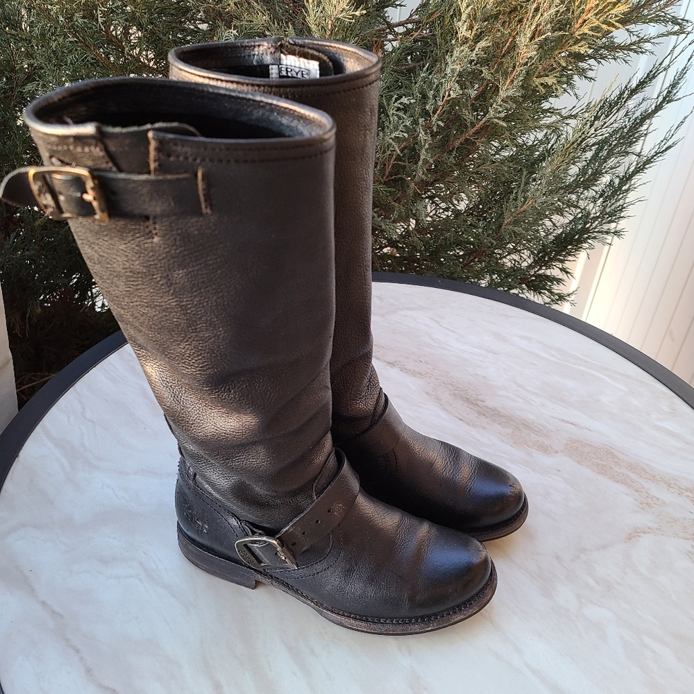 Women's Frye Veronica Black Slouch Boot